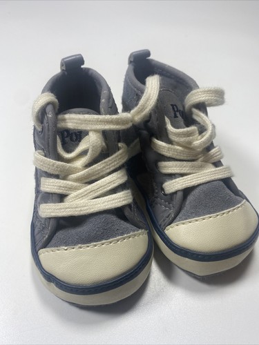Scarpe culla stringate righe - scarpe, a